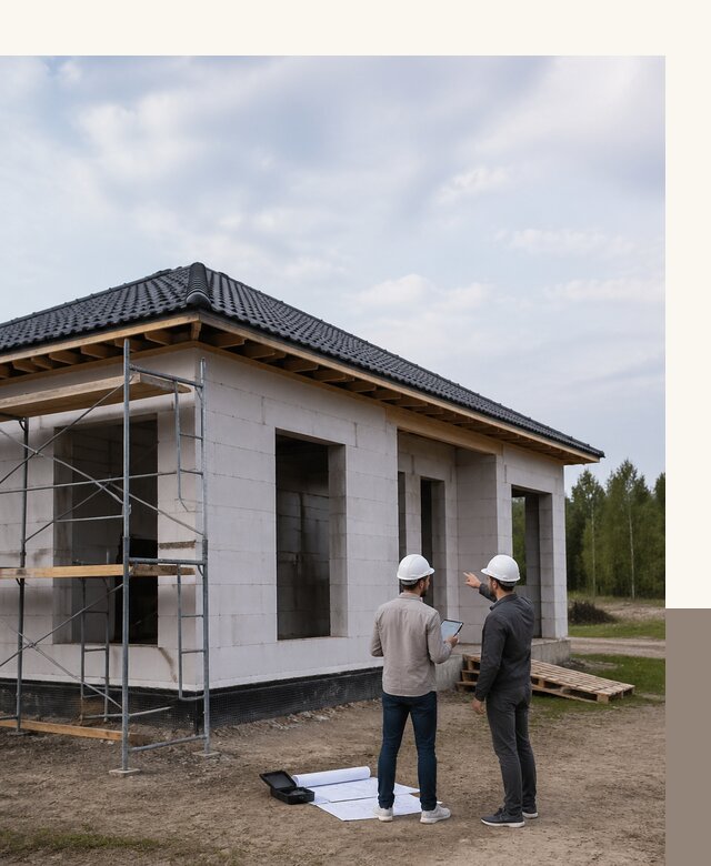 Проектирование одноэтажных домов из газобетона в Великом Устюге